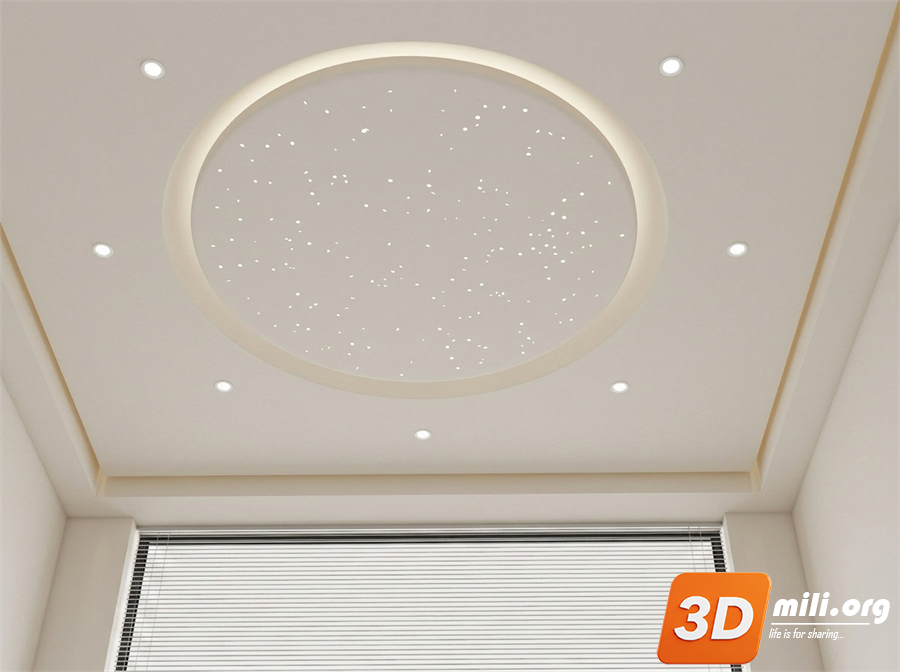Ceiling Decoration Skp Files